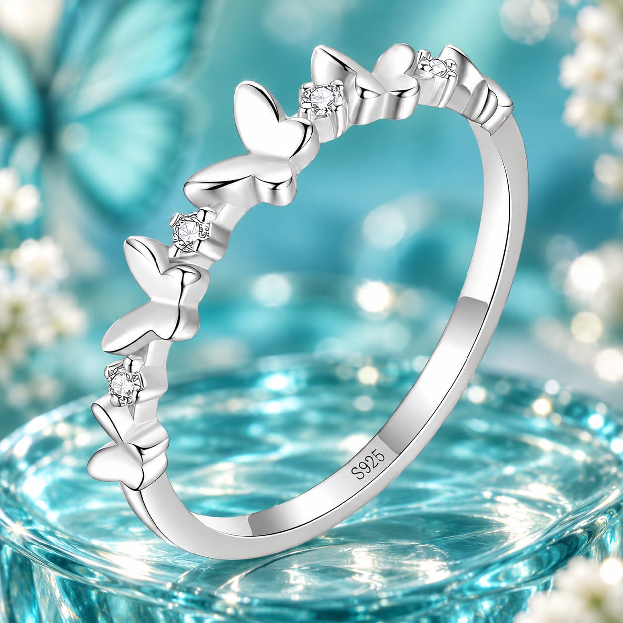 Bague Papillon Argent
