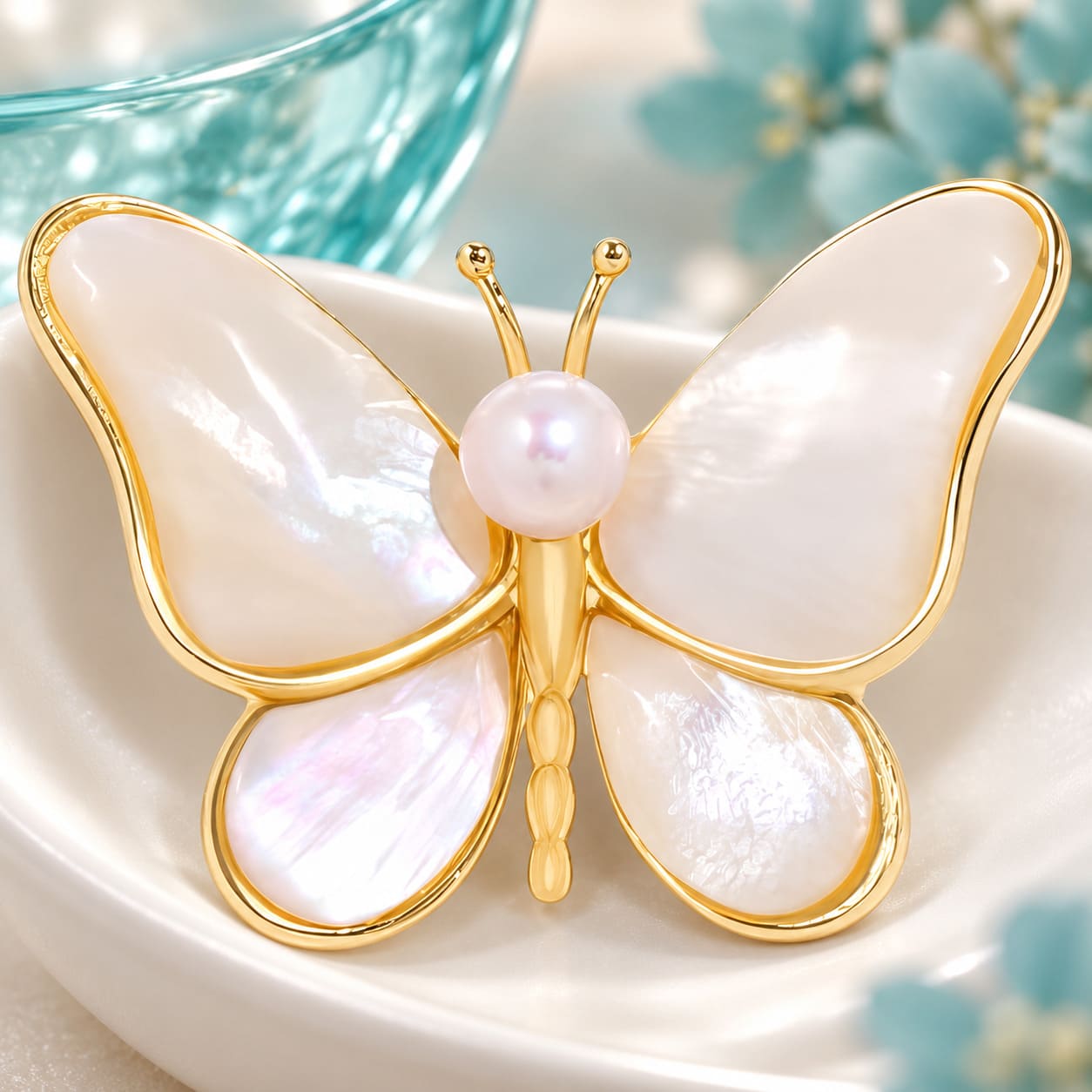 Broche Papillon Vintage