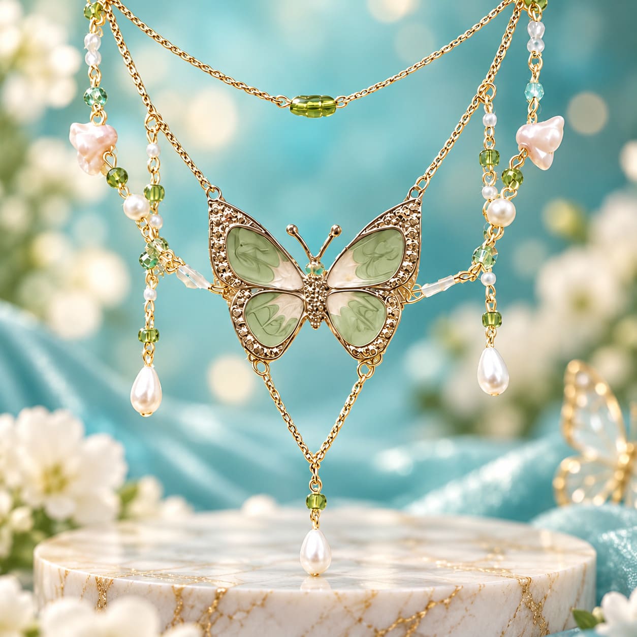 Collier Fantaisie Papillon