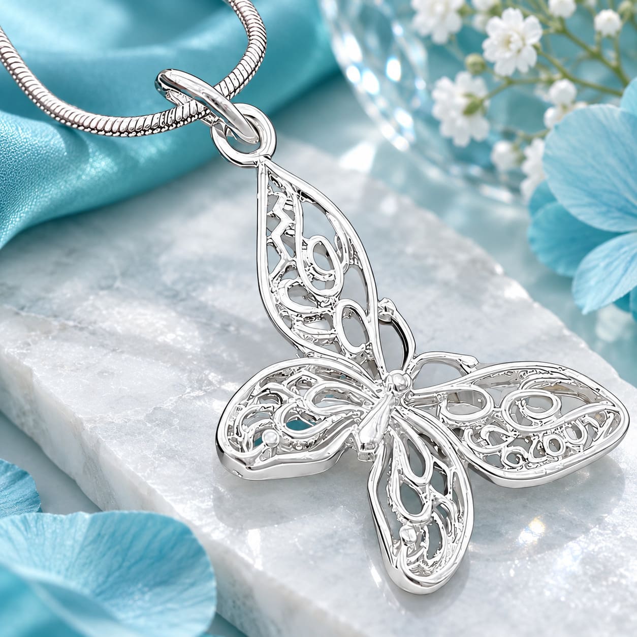 Collier en Forme de Papillon