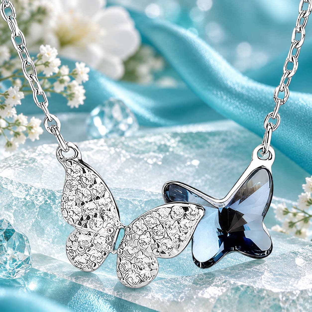 Pendentif Papillon Argent