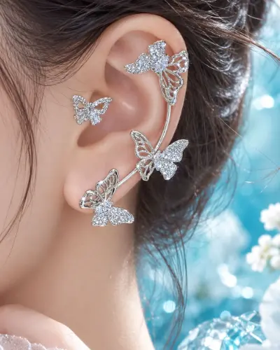 Boucle Tour d’Oreille Papillon