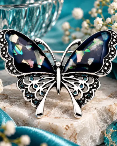 Broche Ancienne Papillon